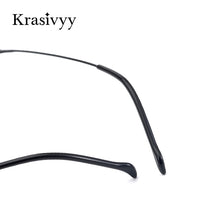 Load image into Gallery viewer, Krasivyy Pure Titanium Rimless Glasses Frame Women Screwless Design Myopia Prescription Eyeglasses Men Frameless Eyewear