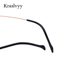 Load image into Gallery viewer, Krasivyy Rimless Glasses Frame Men Ultralight Screwless Optical Prescription Eyeglasses Women Pure Titanium Myopia Eyewear