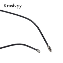 Load image into Gallery viewer, Krasivyy Rimless Glasses Frame Women Brand Design Screwless Optical Prescription Eyeglasses Vintage Eyewear Men Pure Titanium