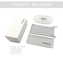 Load image into Gallery viewer, Krasivyy Square Glasses Frame Men 2023 Pure Titanium Male Optical Prescription Eyeglasses Frames Classic Full Frame Gafas Oculos