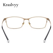 Load image into Gallery viewer, Krasivyy Square Glasses Frame Men 2023 Pure Titanium Male Optical Prescription Eyeglasses Frames Classic Full Frame Gafas Oculos