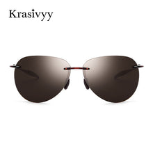 Load image into Gallery viewer, Krasivyy TR90 Sunglasses Men 2023 Brand Design Nylon Lens Ultralight Sun Glasses Women Driving Oculos Sol Masculino