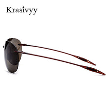 Load image into Gallery viewer, Krasivyy TR90 Sunglasses Men 2023 Brand Design Nylon Lens Ultralight Sun Glasses Women Driving Oculos Sol Masculino
