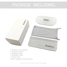 Load image into Gallery viewer, Krasivyy Vintage Round Rimless Glasses Frame Women B Titanium Myopia Optical Prescription Eyeglasses Men New Screwless Eyewear