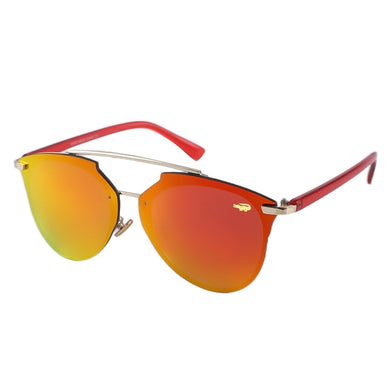 Krokodil Gothic Sunglasses POLARIZED Men Steampunk Round Metal Frame Sun Glasses Eyewear Brand Designer High Quality UV400 86065