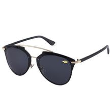 Load image into Gallery viewer, Krokodil Gothic Sunglasses POLARIZED Men Steampunk Round Metal Frame Sun Glasses Eyewear Brand Designer High Quality UV400 86065