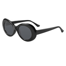 Load image into Gallery viewer, Kurt Cobain Classic oval sunglasses men and women retro  sunglasses white black goggles