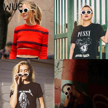 Load image into Gallery viewer, Kurt Cobain Classic oval sunglasses men and women retro  sunglasses white black goggles