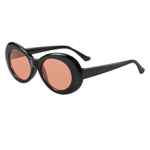 Load image into Gallery viewer, Kurt Cobain Classic oval sunglasses men and women retro  sunglasses white black goggles