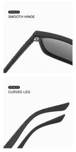 Load image into Gallery viewer, LAMOFUR 2023 Polarized Square Sunglasses For Men Fishing Riding Sunglasses Men&#39;s Street Selfie Trend Glasses 1909