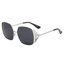 Load image into Gallery viewer, LAMOFUR 2023 borde de Metal mujeres gafas de sol de diseño 2023 anteojos de sol de moda para mujeres Vintage de aleación de diseñador clásico 50006