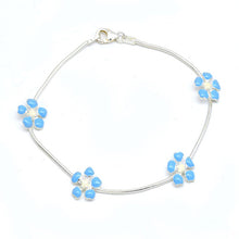Carica l'immagine nel visualizzatore di Gallery, 925 Sterling silver Bracelet For Girl Kids Fashion Jewelry Charms Bracelet Silver 925 BR50009