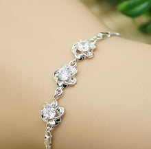 Load image into Gallery viewer, 925 Sterling silver Bracelets Women Fashion Jewelry Chains bracelets &amp; bangles Silver 925 Jewelry BR50016