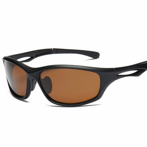 LATASHA Polarized Sunglasses Men's  Brand Designer Retro Driving Sunglasses Men's Goggles Shadow UV400 D017
