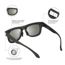 Load image into Gallery viewer, LCD Dimming Sunglasses Original Designed Sunglasses LCD Polarized Lenses Electronic Adjustable Darkness Liquid Crystal Lens
