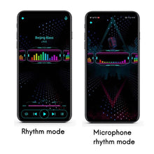 Carica l'immagine nel visualizzatore di Gallery, App per occhiali a emissione di luce LED Bluetooth Controllo della connessione del telefono Modello modificabile multilingue ad emissione di luce dinamica