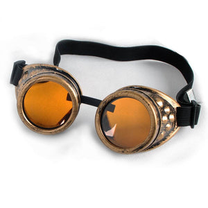 LELINTA 2022 Halloween Steampunk Goggles Glasses Welding Cosplay Gothic Goggles Style Retro Unisex Gothic