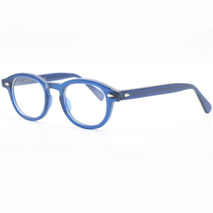 LEMTOSH glasses blue frame JOHNNY DEPP style glasses vintage glasses three size options glasses