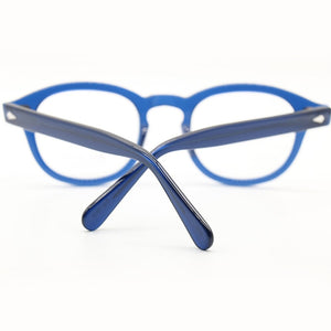 LEMTOSH glasses blue frame JOHNNY DEPP style glasses vintage glasses three size options glasses