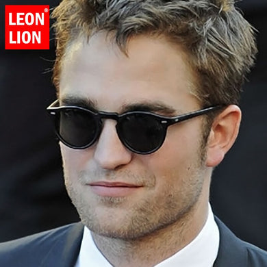 LEONLION Small Frame Sunglasses for Men Vintage Round Sunlasses Men/women Luxury Designer Sunglasses Men Gafas De Sol Hombre