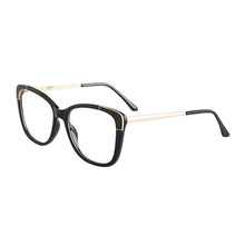Load image into Gallery viewer, LIONLK  Full Frame Cat Eye Women&#39;s Glasses Anti-Blue Light Lenses  Brand No Diopter TR90 Transparent Pink Red