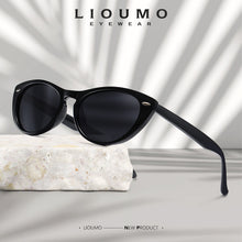 Load image into Gallery viewer, LIOUMO 2023 Cateye Sunglasses Polarized For Women Classic Ladies Small Frame Cat Eye Eyewear Gradient lunette de soleil femme