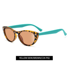 Load image into Gallery viewer, LIOUMO 2023 Cateye Sunglasses Polarized For Women Classic Ladies Small Frame Cat Eye Eyewear Gradient lunette de soleil femme