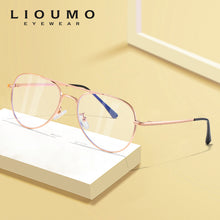 Load image into Gallery viewer, LIOUMO 2023 Design Women Anti Blue Ray Glasses Computer Gaming Goggles For Men Blue Light Blocking Eyewear Unisex oculos