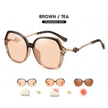 Load image into Gallery viewer, LIOUMO 20231 Sunglasses Women Polarized Photochromic Sun Glasses  Ladies Goggle Chameleon UV400 lunette de soleil