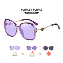 Load image into Gallery viewer, LIOUMO 20231 Sunglasses Women Polarized Photochromic Sun Glasses  Ladies Goggle Chameleon UV400 lunette de soleil