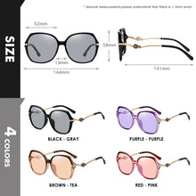 Load image into Gallery viewer, LIOUMO 20231 Sunglasses Women Polarized Photochromic Sun Glasses  Ladies Goggle Chameleon UV400 lunette de soleil