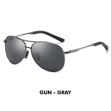 Load image into Gallery viewer, LIOUMO 20231 Men Vintage Alloy Polarized Photochromic Sunglasses Pilot Sun glasses Coating Lens Driving Eyewear For Men/Women