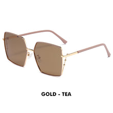 Load image into Gallery viewer, LIOUMO 2023 Sunglasses For Women Polarized Glasses Men Oversize Driving Goggles Shield Frame Unisex Tea zonnebril heren