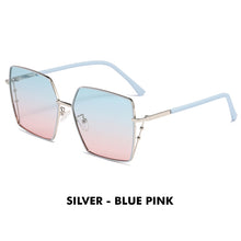 Load image into Gallery viewer, LIOUMO 2023 Sunglasses For Women Polarized Glasses Men Oversize Driving Goggles Shield Frame Unisex Tea zonnebril heren