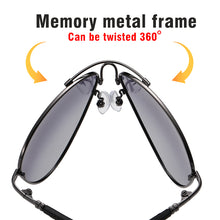 Load image into Gallery viewer, LIOUMO 20232 Titanium Alloy Men&#39;s Sunglasses Polarized Women Pilot Glasses Photochromic Driving Goggles zonnebril heren