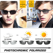 Load image into Gallery viewer, LIOUMO Aluminum Magnesium Men&#39;s Sunglasses Polarized Women Photochromic Eyewear Unisex Driving Goggles UV400 lentes para hombre