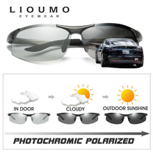 Load image into Gallery viewer, LIOUMO Aluminum Magnesium Men&#39;s Sunglasses Polarized Women Photochromic Eyewear Unisex Driving Goggles UV400 lentes para hombre