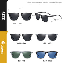 Load image into Gallery viewer, LIOUMO Aluminum Magnesium Square Sunglasses Men Polarized Driving Sun Glasses Women Classic Design Eyewear lentes de sol hombre