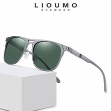 Load image into Gallery viewer, LIOUMO Aluminum Magnesium Square Sunglasses Men Polarized Driving Sun Glasses Women Classic Design Eyewear lentes de sol hombre