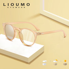 Load image into Gallery viewer, LIOUMO Anti Blue Light Glasses Women Men Photochromic Eyewear Computer Game Blue Light Blocking Eyewear Chameleon Trendy Unisex