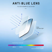 Load image into Gallery viewer, LIOUMO Anti Blue Light Glasses Women Men Photochromic Eyewear Computer Game Blue Light Blocking Eyewear Chameleon Trendy Unisex