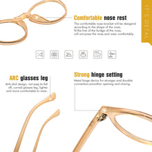 Load image into Gallery viewer, LIOUMO Anti Blue Light Glasses Women Men Photochromic Eyewear Computer Game Blue Light Blocking Eyewear Chameleon Trendy Unisex