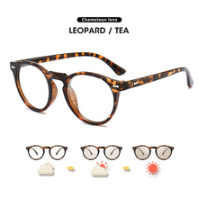 Load image into Gallery viewer, LIOUMO Anti Blue Light Glasses Women Men Photochromic Eyewear Computer Game Blue Light Blocking Eyewear Chameleon Trendy Unisex