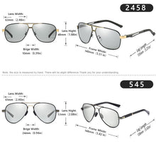 Load image into Gallery viewer, LIOUMO Aviation HD Driving Pochromic Sunglasses Men Polarized Anti-UV Discoloration Sun glasses Women oculos de sol masculino