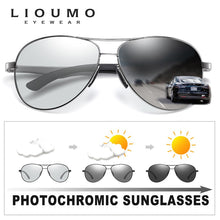 Carica l'immagine nel visualizzatore di Gallery, LIOUMO Occhiali da sole da aviazione per uomo Donna Occhiali da guida polarizzati Occhiali pocromici Antiriflesso lentes de sol hombre 