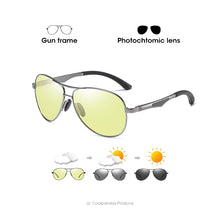 Carica l'immagine nel visualizzatore di Gallery, LIOUMO Occhiali da sole da aviazione per uomo Donna Occhiali da guida polarizzati Occhiali pocromici Antiriflesso lentes de sol hombre 