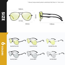 Carica l'immagine nel visualizzatore di Gallery, LIOUMO Occhiali da sole da aviazione per uomo Donna Occhiali da guida polarizzati Occhiali pocromici Antiriflesso lentes de sol hombre 