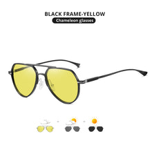Load image into Gallery viewer, LIOUMO Brand Aluminum Magnesium Photochromic Sunglasses Men Women Polarized Driving Glasses Day Night Vision Goggle gafas de sol