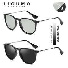 Load image into Gallery viewer, LIOUMO Brand Designer Chameleon Sunglasses Men Polarized Sun Glasses Women Photochromic Driving Eyewear UV400 gafas sol hombre