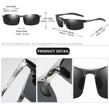 Load image into Gallery viewer, LIOUMO Brand HD Polarized Sunglasse Men Classic Sun Glasses HD Driving Fishing Accessories Night Driver Goggles Oculos de sol